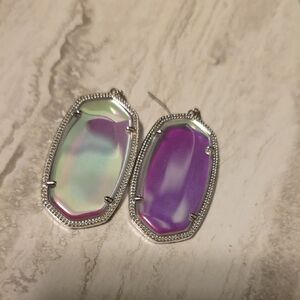 Kendra Scott Danielle Dichroic Glass Earrings